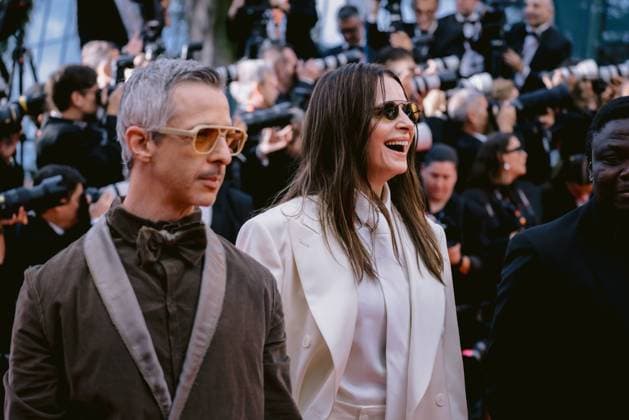 78eme Festival International du Film de Cannes Montée des marches du film Eddington 78th International Cannes Film Festival Red Carpet of Eddington movie 444418 2025 05 16 Alpes Maritimes Cannes France Binoche, Juliette Strong, Jeremy  Copyright: xTerencexBaelenx STAR_444418_079