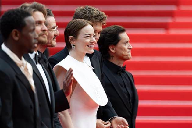 Eddington Red Carpet at the 78th Annual Cannes Film Festival Emma Stone attends the Eddington red carpet at the 78th annual Cannes Film Festival at Palais des Festivals on May 16, 2025 in Cannes, France.  Copyright: x Chassery+Courdjix