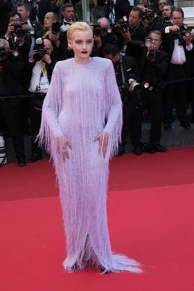 CELEBRITES : 78 eme Festival de Cannes Tapis rouge 2025 - 16 05 2025 CANNES, FRANCE - MAY 16: Julia Garner attends the Eddington red carpet at the 78th annual Cannes Film Festival at Palais des Festivals on May 16, 2025 in Cannes, France.  Copyright: xLUCAxCUTOLOx