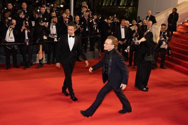 78. Internationalen Filmfestspiele von Cannes 2025 Cannes, Frankreich - 16.5.2024: U2 Saenger Bono während des Bono: Stories Of Surrender Roten Teppichs während der 78. Internationalen Filmfestspiele von Cannes. Die 78. Internationalen Filmfestspiele von Cannes finden vom 13. bis 24. Mai 2025 statt. Provence-Alpes-Cote d Azur