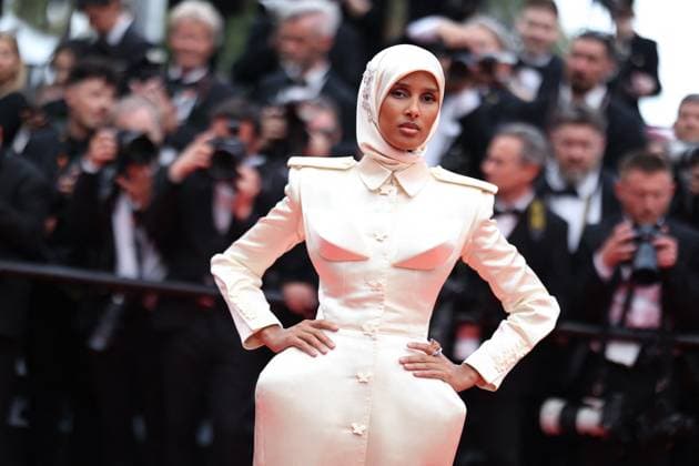 Cannes Eddington Screening JD Rawdah Mohamed attending the screening of Eddington by Ari Aster in Cannes, France on May 16, 2025, as part of the 78th Cannes Film Festival. Photo by Jerome Domine ABACAPRESS.COM Cannes France  Copyright: xDominexJerome ABACAx
