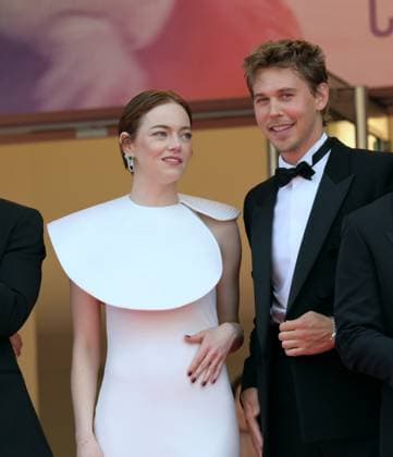 Eddington Premiere at 78th Festival de Cannes - Cannes, France CANNES, FRANCE. May 16, 2025: Emma Stone & Austin Butler at the premiere for Eddington at the 78th Festival de Cannes. Picture: Paul Smith Featureflash Cannes France  Copyright: xPaulxSmithx xFeatureflashx
