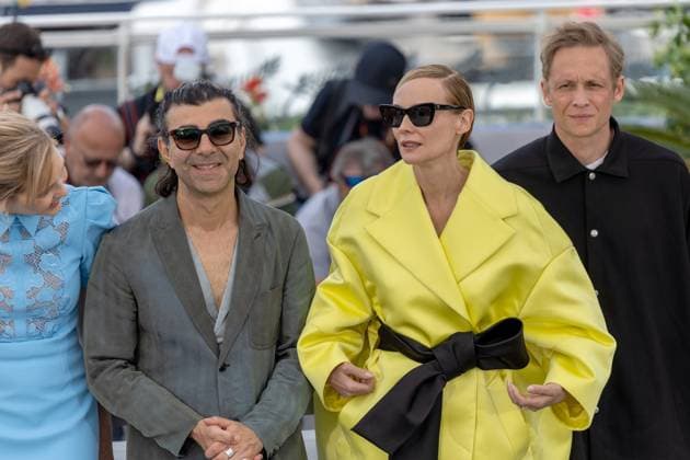 Amrum , Photocall in Cannes, 16 05 2025 Cannes, France 16 5 2024 Laura Tonke, Fatih Akin, Diane Kruger, Matthias Schweighöfer during the AMRUM Photocall during the 78 Cannes International Film Festival The Cannes Film Festival takes place from May 13 to 24, 2025 Cannes Palais des Festivals et des Cong Provence Alpes Cote d Azur France Copyright: xChristianxEnderx