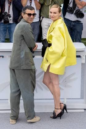 Amrum , Photocall in Cannes, 16 05 2025 Cannes, France 16 5 2024 Fatih Akõn, Diane Kruger during the AMRUM Photocall during the 78 Cannes International Film Festival The Film Festival takes place from May 13 to 24, 2025 Cannes Palais des Festivals et des Cong Provence Alpes Cote d Azur France Copyright: xChristianxEnderx