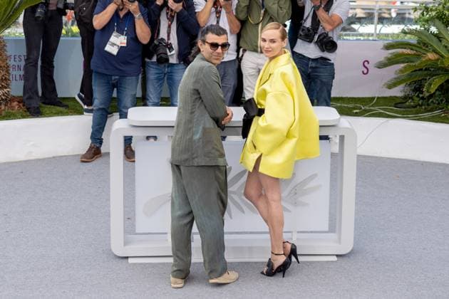 Amrum , Photocall in Cannes, 16 05 2025 Cannes, France 16 5 2024 Fatih Akõn, Diane Kruger during the AMRUM Photocall during the 78 Cannes International Film Festival The Film Festival takes place from May 13 to 24, 2025 Cannes Palais des Festivals et des Cong Provence Alpes Cote d Azur France Copyright: xChristianxEnderx