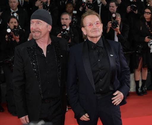 Bono - Stories of Surrender Premiere at 78th Festival de Cannes - Cannes, France CANNES, FRANCE. May 16, 2025: Bono & The Edge at the premiere for Bono - Stories of Surrender at the 78th Festival de Cannes. Picture: Paul Smith Featureflash Cannes France  Copyright: xPaulxSmithx xFeatureflashx