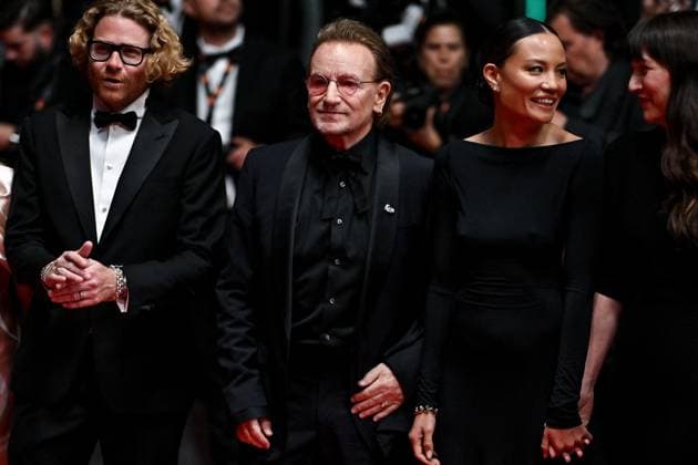 Cannes Bono Stories Of Surrender Screening JR Bono attending the screening of Bono Stories Of Surrender in Cannes, France on May 16, 2025, as part of the 78th Cannes Film Festival. Photo by Julien Reynaud APS-Medias ABACAPRESS.COM Cannes France  Copyright: xReynaudxJulien APS-Medias ABACAx