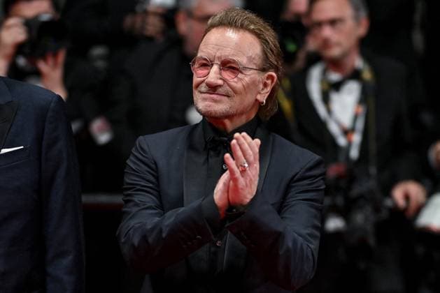 Cannes Bono Stories Of Surrender Screening JR Bono attending the screening of Bono Stories Of Surrender in Cannes, France on May 16, 2025, as part of the 78th Cannes Film Festival. Photo by Julien Reynaud APS-Medias ABACAPRESS.COM Cannes France  Copyright: xReynaudxJulien APS-Medias ABACAx