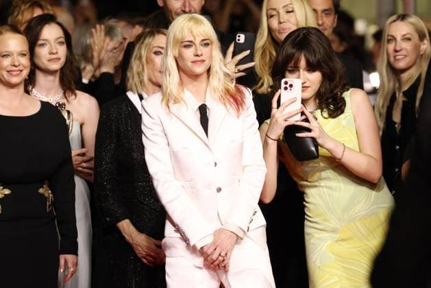 Cannes Bono Stories Of Surrender Screening JD Kristen Stewart attending the screening of Bono Stories Of Surrender in Cannes, France on May 16, 2025, as part of the 78th Cannes Film Festival. Photo by Jerome Domine ABACAPRESS.COM Cannes France  Copyright: xDominexJerome ABACAx
