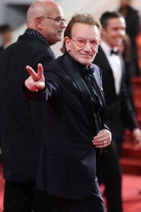 Cannes Bono Stories Of Surrender Screening JD Bono attending the screening of Bono Stories Of Surrender in Cannes, France on May 16, 2025, as part of the 78th Cannes Film Festival. Photo by Jerome Domine ABACAPRESS.COM Cannes France  Copyright: xDominexJerome ABACAx