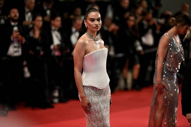Cannes Bono Stories Of Surrender Screening JR Shanina Shaik attending the screening of Bono Stories Of Surrender in Cannes, France on May 16, 2025, as part of the 78th Cannes Film Festival. Photo by Julien Reynaud APS-Medias ABACAPRESS.COM Cannes France  Copyright: xReynaudxJulien APS-Medias ABACAx