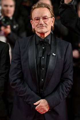 Cannes Bono Stories Of Surrender Screening JR Bono attending the screening of Bono Stories Of Surrender in Cannes, France on May 16, 2025, as part of the 78th Cannes Film Festival. Photo by Julien Reynaud APS-Medias ABACAPRESS.COM Cannes France  Copyright: xReynaudxJulien APS-Medias ABACAx
