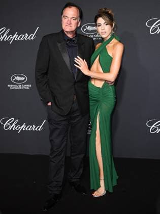 Cannes, 78th Cannes Film Festival 2025 - Evening 4 - Chopard Gala Cannes, 78th Cannes Film Festival 2025 - Evening 4 - Chopard Gala - In the photo: Quentin Tarantino and his wife Daniella Pick cannes France  Copyright: xIPA ABACAx