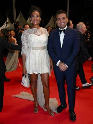 Cannes, 78th Cannes Film Festival 2025 - Evening 4 - Red Carpet of the Film Bono: Stories of Surrender Cannes, 78th Cannes Film Festival 2025 - Evening 4 - Red Carpet of the Film Bono: Stories of Surrender . In the Photo Denny Méndez, General Oscar Cannes France  Copyright: xIPA ABACAx