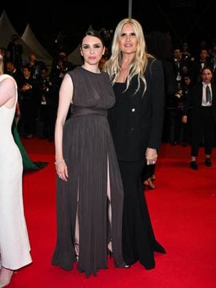 Cannes, 78th Cannes Film Festival 2025 - Evening 4 - Red Carpet of the Film Bono: Stories of Surrender Cannes, 78th Cannes Film Festival 2025 - Evening 4 - Red Carpet of the Film Bono: Stories of Surrender . In the Photo Ilenia Pastorelli, Tiziana Rocca Cannes France  Copyright: xIPA ABACAx