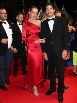 Cannes, 78th Cannes Film Festival 2025 - Evening 4 - Red Carpet of the Film Bono: Stories of Surrender Cannes, 78th Cannes Film Festival 2025 - Evening 4 - Red Carpet of the Film Bono: Stories of Surrender . In the Photo Petra Nemcová and Benjamin Larretche Cannes France  Copyright: xIPA ABACAx