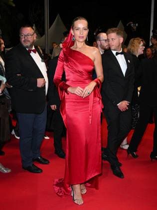 Cannes, 78th Cannes Film Festival 2025 - Evening 4 - Red Carpet of the Film Bono: Stories of Surrender Cannes, 78th Cannes Film Festival 2025 - Evening 4 - Red Carpet of the Film Bono: Stories of Surrender . In the Photo Petra Nemcová Cannes France  Copyright: xIPA ABACAx