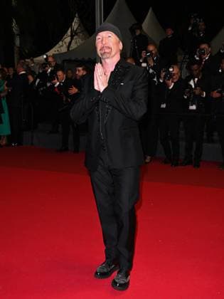 Cannes, 78th Cannes Film Festival 2025 - Evening 4 - Red Carpet of the Film Bono: Stories of Surrender Cannes, 78th Cannes Film Festival 2025 - Evening 4 - Red Carpet of the Film Bono: Stories of Surrender . In the Photo The Edge Cannes France  Copyright: xIPA ABACAx