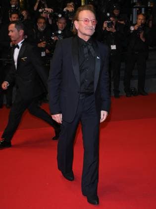 Cannes, 78th Cannes Film Festival 2025 - Evening 4 - Red Carpet of the Film Bono: Stories of Surrender Cannes, 78th Cannes Film Festival 2025 - Evening 4 - Red Carpet of the Film Bono: Stories of Surrender . In the Photo Bono Cannes France  Copyright: xIPA ABACAx