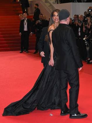 Cannes, 78th Cannes Film Festival 2025 - Evening 4 - Red Carpet of the Film Bono: Stories of Surrender Cannes, 78th Cannes Film Festival 2025 - Evening 4 - Red Carpet of the Film Bono: Stories of Surrender . In the Photo The Edge Amal Clooney Bono Cannes France  Copyright: xIPA ABACAx