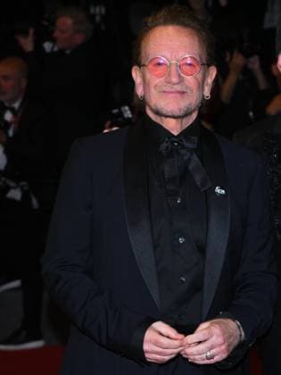 Cannes, 78th Cannes Film Festival 2025 - Evening 4 - Red Carpet of the Film Bono: Stories of Surrender Cannes, 78th Cannes Film Festival 2025 - Evening 4 - Red Carpet of the Film Bono: Stories of Surrender . In the Photo Bono Cannes France  Copyright: xIPA ABACAx