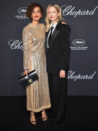 Cannes, 78th Cannes Film Festival 2025 - Evening 4 - Chopard Gala Cannes, 78th Cannes Film Festival 2025 - Evening 4 - Chopard Gala - In the photo: Leïla Slimani, Alba Rohrwacher cannes France  Copyright: xIPA ABACAx