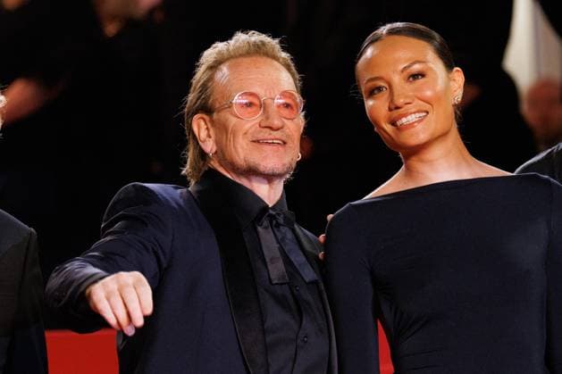 M Montée des marches du film Bono Stories of Surrender lors du 78ème Festival International du Film de Cannes Bono, Kelly McNamara Montée des marches du film Bono Stories of Surrender lors du 78ème Festival International du Film de Cannes, au Palais des Festivals à Cannes On may 16th 2025 Jacovides Moreau Bestimage Red carpet for the movie Bono Stories of Surrender during the 78th Cannes International Film Festival at the Palais des Festivals in Cannes, France On may 16th 2025 Cannes France  Copyright: xJACOVIDES-MOREAUx xBESTIMAGExJACOVIDES-MOREAUx xBESTIMAGEx