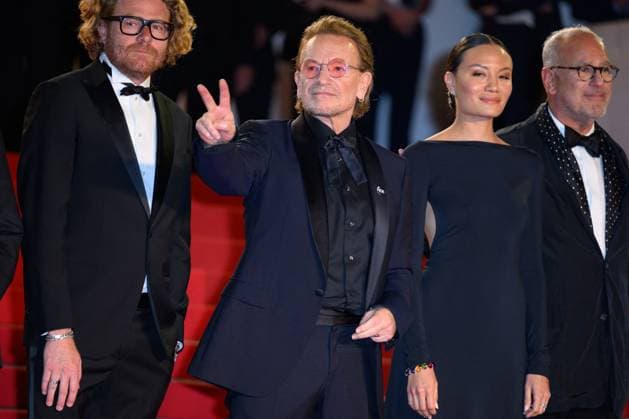 Cannes Bono Stories of Surrender Red Carpet NG Bono attending the ‘Bono Stories of Surrender’ Screening and Red Carpet at Palais Des Festivals in Cannes, France on May 16 2025 as part of the 78th Cannes Film Festival. Photo by Nicolas Genin ABACAPRESS.COM Cannes France  Copyright: xGeninxNicolas ABACAx