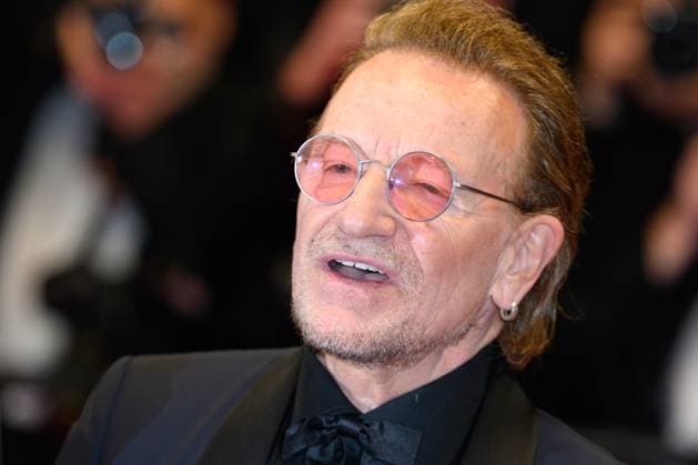 Cannes Bono Stories of Surrender Red Carpet NG Bono attending the ‘Bono Stories of Surrender’ Screening and Red Carpet at Palais Des Festivals in Cannes, France on May 16 2025 as part of the 78th Cannes Film Festival. Photo by Nicolas Genin ABACAPRESS.COM Cannes France  Copyright: xGeninxNicolas ABACAx