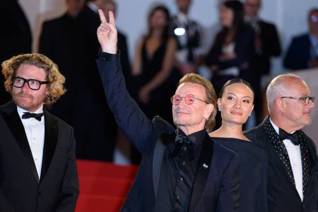 Cannes Bono Stories of Surrender Red Carpet NG Bono attending the ‘Bono Stories of Surrender’ Screening and Red Carpet at Palais Des Festivals in Cannes, France on May 16 2025 as part of the 78th Cannes Film Festival. Photo by Nicolas Genin ABACAPRESS.COM Cannes France  Copyright: xGeninxNicolas ABACAx