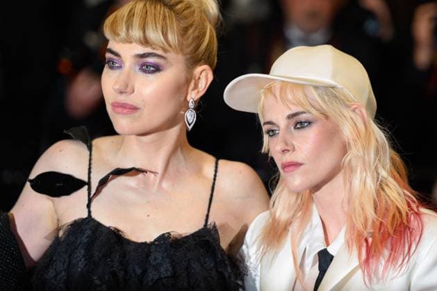 Cannes Bono Stories of Surrender Red Carpet NG Imogen Poots and Kristen Stewart attending the ‘Bono Stories of Surrender’ Screening and Red Carpet at Palais Des Festivals in Cannes, France on May 16 2025 as part of the 78th Cannes Film Festival. Photo by Nicolas Genin ABACAPRESS.COM Cannes France  Copyright: xGeninxNicolas ABACAx