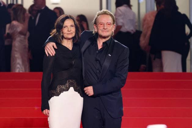 J Descente des marches du film Bono Stories of Surrender lors du 78ème Festival International du Film de Cannes Bono et sa femme Ali Hewson Descente des marches du film Bono Stories of Surrender lors du 78ème Festival International du Film de Cannes, au Palais des Festivals à Cannes On may 16th 2025 Jacovides Moreau Bestimage People leaving the red carpet for the movie Bono Stories of Surrender during the 78th Cannes International Film Festival at the Palais des Festivals in Cannes, France On may 16th 2025 Cannes France  Copyright: xJACOVIDES-MOREAUx xBESTIMAGExJACOVIDES-MOREAUx xBESTIMAGEx