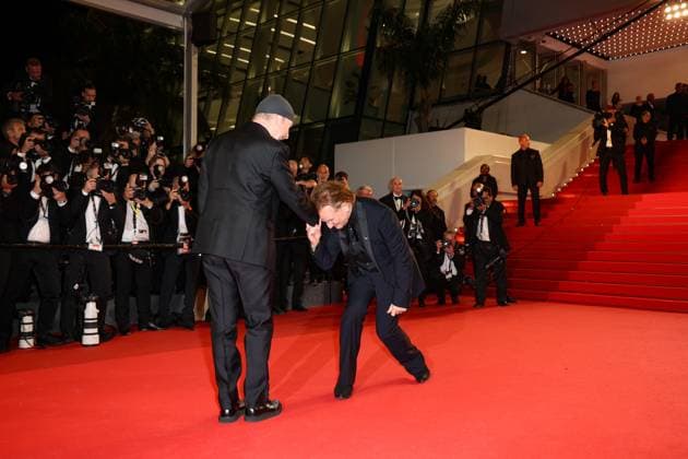 J Montée des marches du film Bono Stories of Surrender lors du 78ème Festival International du Film de Cannes The Edge, Bono Montée des marches du film Bono Stories of Surrender lors du 78ème Festival International du Film de Cannes, au Palais des Festivals à Cannes On may 16th 2025 Jacovides Moreau Bestimage Red carpet for the movie Bono Stories of Surrender during the 78th Cannes International Film Festival at the Palais des Festivals in Cannes, France On may 16th 2025 Cannes France  Copyright: xJACOVIDES-MOREAUx xBESTIMAGExJACOVIDES-MOREAUx xBESTIMAGEx