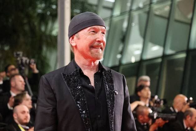 J Montée des marches du film Bono Stories of Surrender lors du 78ème Festival International du Film de Cannes The Edge Montée des marches du film Bono Stories of Surrender lors du 78ème Festival International du Film de Cannes, au Palais des Festivals à Cannes On may 16th 2025 Jacovides Moreau Bestimage Red carpet for the movie Bono Stories of Surrender during the 78th Cannes International Film Festival at the Palais des Festivals in Cannes, France On may 16th 2025 Cannes France  Copyright: xJACOVIDES-MOREAUx xBESTIMAGExJACOVIDES-MOREAUx xBESTIMAGEx