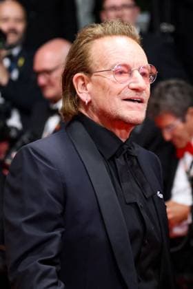 J Montée des marches du film Bono Stories of Surrender lors du 78ème Festival International du Film de Cannes Bono Montée des marches du film Bono Stories of Surrender lors du 78ème Festival International du Film de Cannes, au Palais des Festivals à Cannes On may 16th 2025 Jacovides Moreau Bestimage Red carpet for the movie Bono Stories of Surrender during the 78th Cannes International Film Festival at the Palais des Festivals in Cannes, France On may 16th 2025 Cannes France  Copyright: xJACOVIDES-MOREAUx xBESTIMAGExJACOVIDES-MOREAUx xBESTIMAGEx