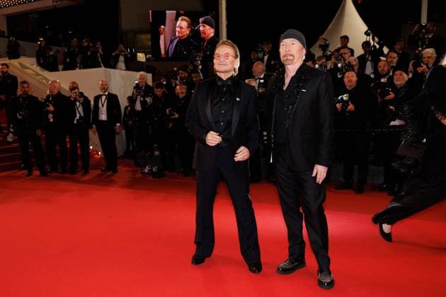 M Montée des marches du film Bono Stories of Surrender lors du 78ème Festival International du Film de Cannes Bono, The Edge Montée des marches du film Bono Stories of Surrender lors du 78ème Festival International du Film de Cannes, au Palais des Festivals à Cannes On may 16th 2025 Jacovides Moreau Bestimage Red carpet for the movie Bono Stories of Surrender during the 78th Cannes International Film Festival at the Palais des Festivals in Cannes, France On may 16th 2025 Cannes France  Copyright: xJACOVIDES-MOREAUx xBESTIMAGExJACOVIDES-MOREAUx xBESTIMAGEx
