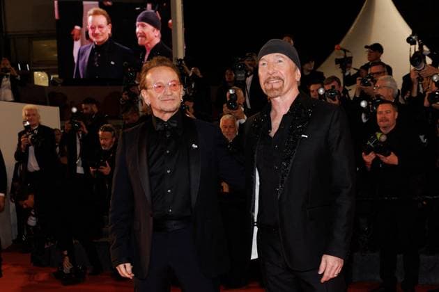 M Montée des marches du film Bono Stories of Surrender lors du 78ème Festival International du Film de Cannes Bono, The Edge Montée des marches du film Bono Stories of Surrender lors du 78ème Festival International du Film de Cannes, au Palais des Festivals à Cannes On may 16th 2025 Jacovides Moreau Bestimage Red carpet for the movie Bono Stories of Surrender during the 78th Cannes International Film Festival at the Palais des Festivals in Cannes, France On may 16th 2025 Cannes France  Copyright: xJACOVIDES-MOREAUx xBESTIMAGExJACOVIDES-MOREAUx xBESTIMAGEx