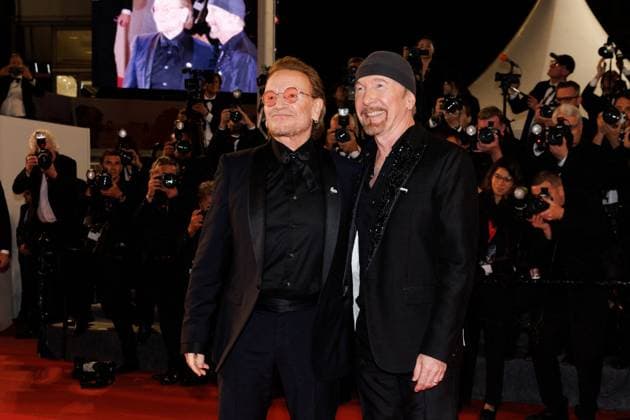 M Montée des marches du film Bono Stories of Surrender lors du 78ème Festival International du Film de Cannes Bono, The Edge Montée des marches du film Bono Stories of Surrender lors du 78ème Festival International du Film de Cannes, au Palais des Festivals à Cannes On may 16th 2025 Jacovides Moreau Bestimage Red carpet for the movie Bono Stories of Surrender during the 78th Cannes International Film Festival at the Palais des Festivals in Cannes, France On may 16th 2025 Cannes France  Copyright: xJACOVIDES-MOREAUx xBESTIMAGExJACOVIDES-MOREAUx xBESTIMAGEx