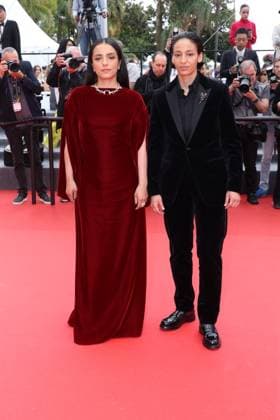 Cannes La Petite Derniere Screening JD Hafsia Herzi and Nadia Melliti attending the screening of La Petite Derniere in Cannes, France on May 16, 2025, as part of the 78th Cannes Film Festival. Photo by Jerome Domine ABACAPRESS.COM Cannes France  Copyright: xDominexJerome ABACAx