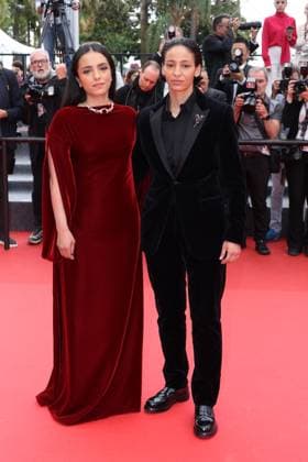 Cannes La Petite Derniere Screening JD Hafsia Herzi and Nadia Melliti attending the screening of La Petite Derniere in Cannes, France on May 16, 2025, as part of the 78th Cannes Film Festival. Photo by Jerome Domine ABACAPRESS.COM Cannes France  Copyright: xDominexJerome ABACAx