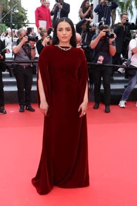 Cannes La Petite Derniere Screening JD Hafsia Herzi attending the screening of La Petite Derniere in Cannes, France on May 16, 2025, as part of the 78th Cannes Film Festival. Photo by Jerome Domine ABACAPRESS.COM Cannes France  Copyright: xDominexJerome ABACAx