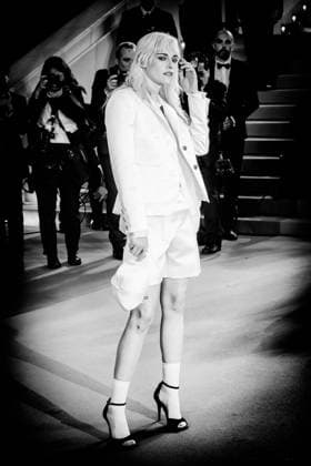 Red Carpet for Bono: Stories of Surrender , Palais des Festivals, Cannes, France Kristen Stewart on the Red Carpet for Bono: Stories of Surrender during the 78th Festival de Cannes (Cannes International Film Festival) at Palais des Festivals, Cannes, , France on 16 May 2025. Editors Note: Image converted to monochrome Picture, Credit:Julie Edwards Avalon France, French Riviera, Cannes, Palais des Festivals Copyright: xJuliexEdwardsx xAvalonx 1000024715