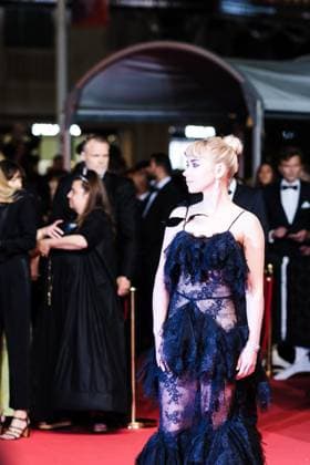 Red Carpet for Bono: Stories of Surrender , Palais des Festivals, Cannes, France Imogen Poots on the Red Carpet for Bono: Stories of Surrender during the 78th Festival de Cannes (Cannes International Film Festival) at Palais des Festivals, Cannes, , France on 16 May 2025. Picture, Credit:Julie Edwards Avalon France, French Riviera, Cannes, Palais des Festivals Copyright: xJuliexEdwardsx xAvalonx 1000024733