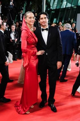 Red Carpet for Bono: Stories of Surrender , Palais des Festivals, Cannes, France Petra Nemcova and Benjamin Larretche on the Red Carpet for Bono: Stories of Surrender during the 78th Festival de Cannes (Cannes International Film Festival) at Palais des Festivals, Cannes, , France on 16 May 2025. Picture, Credit:Julie Edwards Avalon France, French Riviera, Cannes, Palais des Festivals Copyright: xJuliexEdwardsx xAvalonx 1000024879