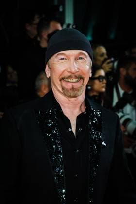 Red Carpet for Bono: Stories of Surrender , Palais des Festivals, Cannes, France The Edge (aka David Howell Evans) on the Red Carpet for Bono: Stories of Surrender during the 78th Festival de Cannes (Cannes International Film Festival) at Palais des Festivals, Cannes, , France on 16 May 2025. Picture, Credit:Julie Edwards Avalon France, French Riviera, Cannes, Palais des Festivals Copyright: xJuliexEdwardsx xAvalonx 1000024964