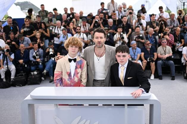 Cannes The Plague Photocall AM Kenny Rasmussen, Kayo Martin and Joel Edgerton attending The Plague Photocall in Cannes, France on May 16, 2025 as part of the 78th Cannes Film Festival. Photo by Aurore Marechal ABACAPRESS.COM Cannes France  Copyright: xMarechalxAurore ABACAx