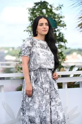 CINEMA : 78eme Festival de Cannes - Photocalls - 17 05 2025 CANNES, FRANCE - 17 MAI (G-D) : Hafsia HERZI, RÃ alisatrice (France), lors du photocall de Â« La petite derniere Â» en CompÃ tition au 78eme Festival de Cannes au Palais des Festivals le 17 mai 2025 Ã Cannes, France. CannesFrance  Copyright: xValentinaxClaretx