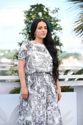 CINEMA : 78eme Festival de Cannes - Photocalls - 17 05 2025 CANNES, FRANCE - 17 MAI (G-D) : Hafsia HERZI, RÃ alisatrice (France), lors du photocall de Â« La petite derniere Â» en CompÃ tition au 78eme Festival de Cannes au Palais des Festivals le 17 mai 2025 Ã Cannes, France. CannesFrance  Copyright: xValentinaxClaretx
