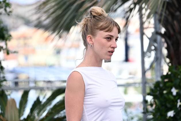 CINEMA : 78eme Festival de Cannes - Photocalls - 17 05 2025 CANNES, FRANCE - 17 MAI (G-D) : Megan NORTHAM, Actrice, lors du photocall de Â« Urchin Â» Un Certain Regard au 78eme Festival de Cannes au Palais des Festivals le 17 mai 2025 Ã Cannes, France. CannesFrance  Copyright: xValentinaxClaretx