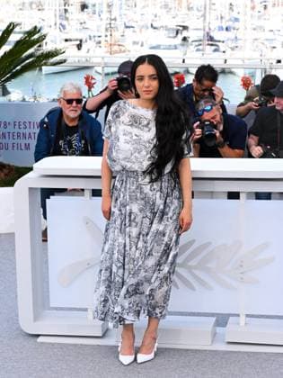 Cannes, 78th Cannes Film Festival 2025 - day 5 - Photocall of the film La Petite Derniere Cannes, 78th Cannes Film Festival 2025 - day 5 - Photocall of the film La Petite Derniere . In the photo Nadia Melliti, Cannes France  Copyright: xIPA ABACAx